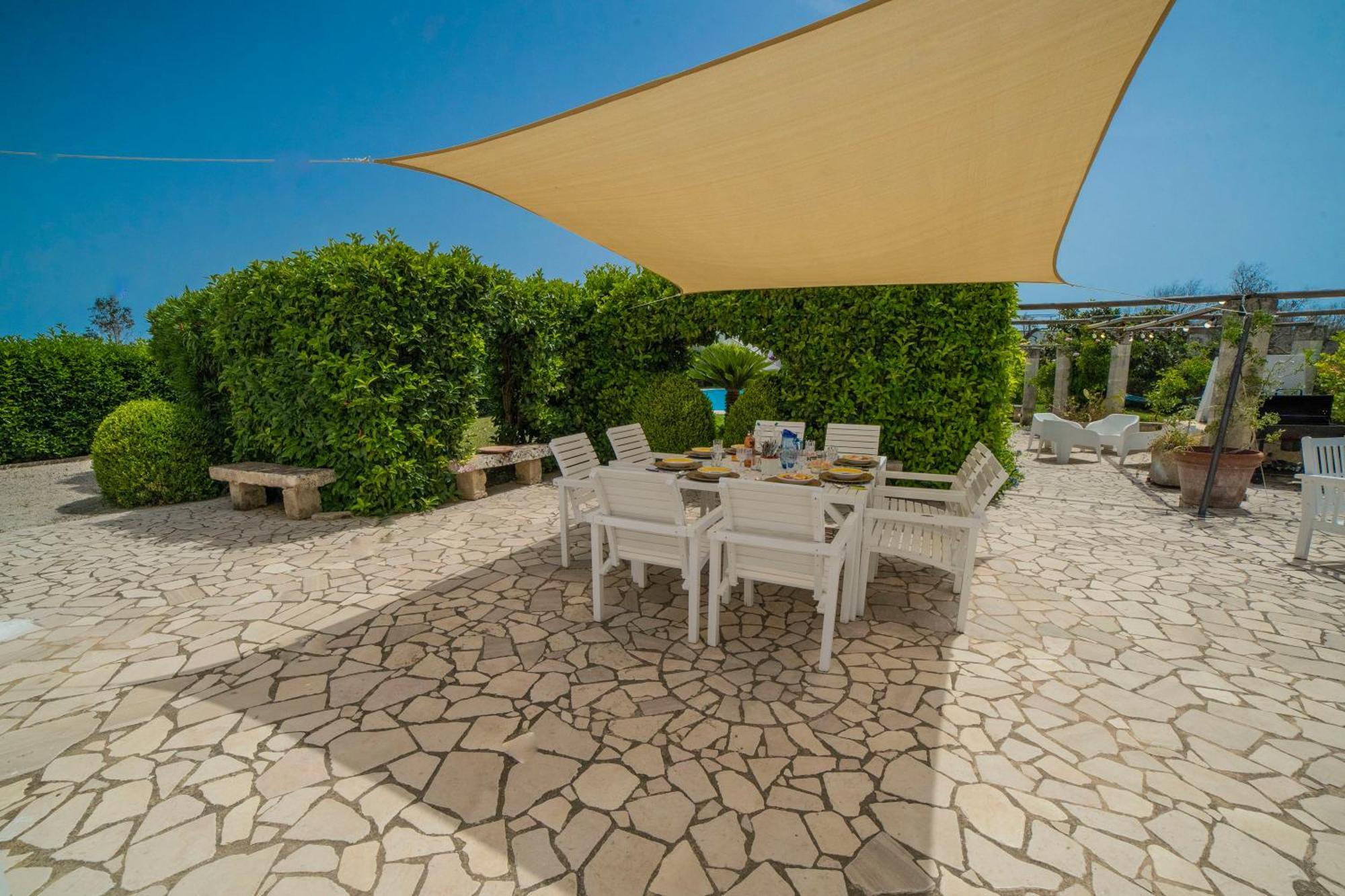 Villa Lisa Garden And Pool - Happy Rentals Melendugno Eksteriør billede